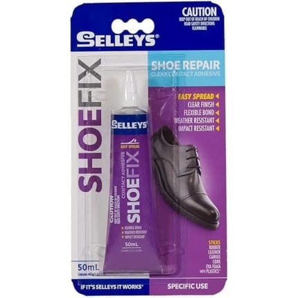 Selleys Shoe Fix – Flexible, Weather & Impact Resistant, 50 ml (Multicolor)